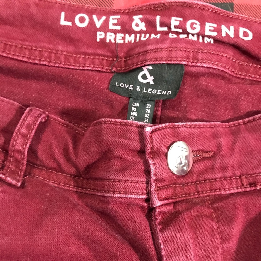 Plus sized skinny jeans